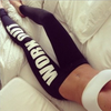 WORK OUT Printed Training Pants