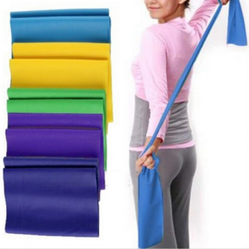 Rubber Stretch Resistant Fitness Yoga Pilates