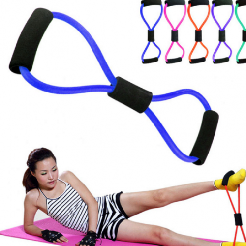 Elastic Spring Latex Chest Expander Resistance Band