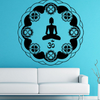 Circular Indian Mandala Pattern Removable Room Décor